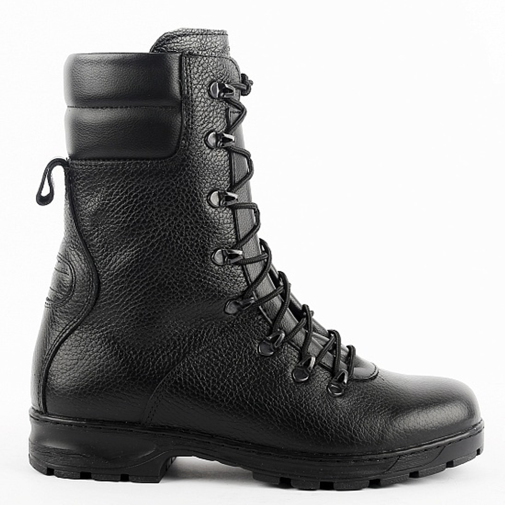 Берцы демисезонные ДОФ 5025-01 уставные из хромовой кожи