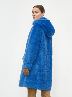 Шуба женская чебурашка тедди эко, SilverFox (арт. 1206)