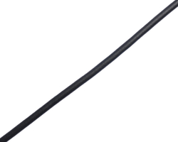 Шнурок круглый черный Ø 3.5 мм, дл. 70 см