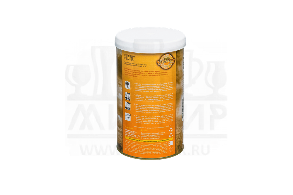 Солодовый экстракт Muntons "Pilsner", 1,5 кг
