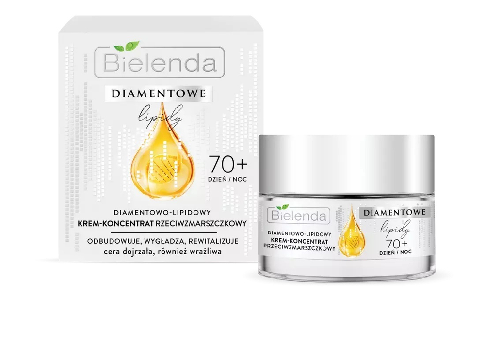 Bielenda Diamentowe Lipidy 70+ Алмазнолипидный крем против морщин
