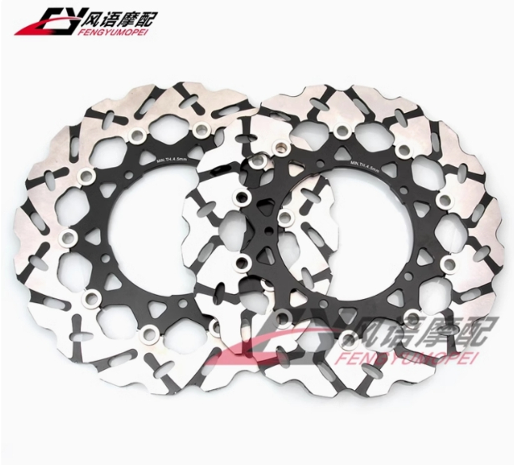 диски тормозные передние Yamaha YZF-R1 07-14 FZ8N 10-13 YZF-R6 05-15