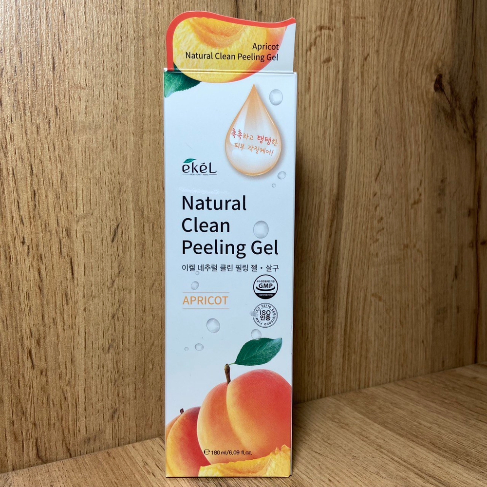 Пилинг гель для лица Ekel Natural Clean Peeling Gel Apricot с экстрактом абрикоса 180 мл