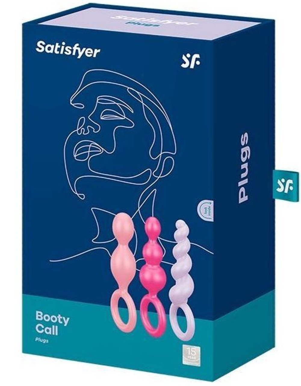 Набор анальных цепочек Satisfyer Booty Call (Цвет: разноцветный)