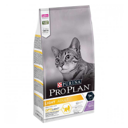 Pro Plan корм для кошек с лишним весом с индейкой (Light)