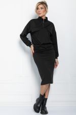 Платье Сибирский ритм (черное) П11621 LT Collection