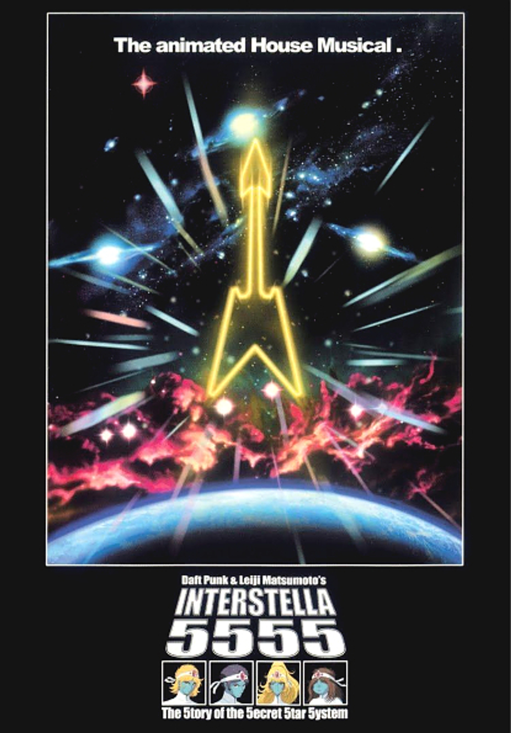 Daft Punk & Leiji Matsumoto / Interstella 5555 : The 5tory Of The 5ecret 5tar 5ystem (DVD)