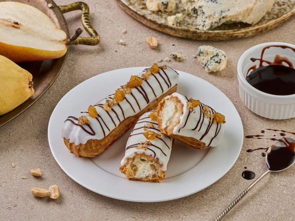 Эклер &quot;Груша с карамелью&quot; Десертные Истории 5шт/уп