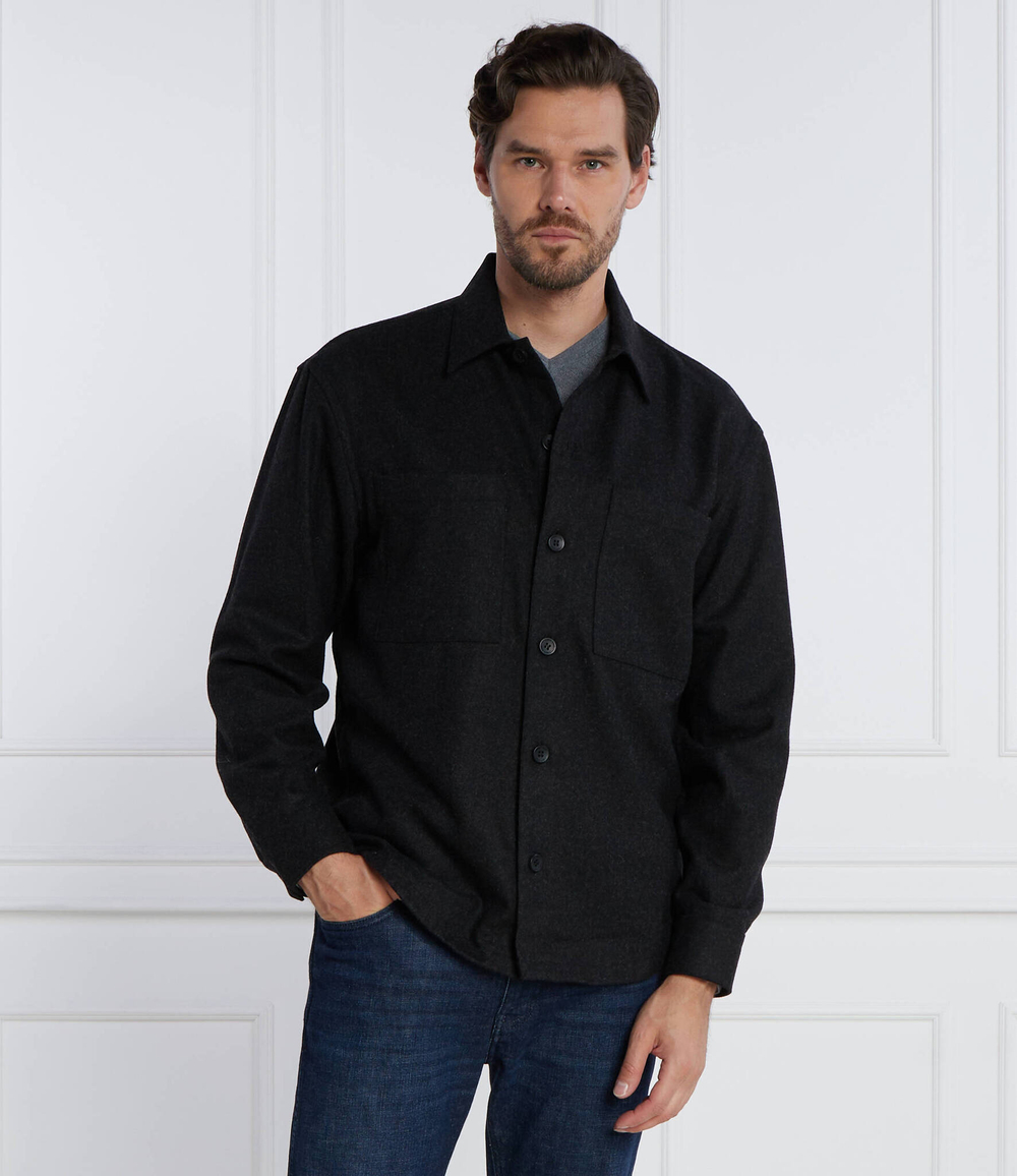 Рубашка BLEND OVERSHIRT Calvin Klein - графитовый(K10K111731)