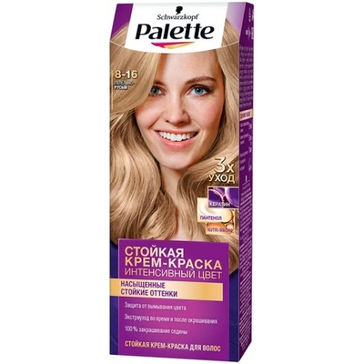 Palette крем-краска 8-16 Пепельно-русый 110 мл