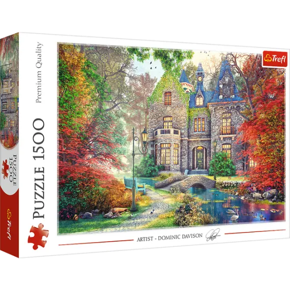 Puzzle Puzzle 1500 el. Autumn mansion