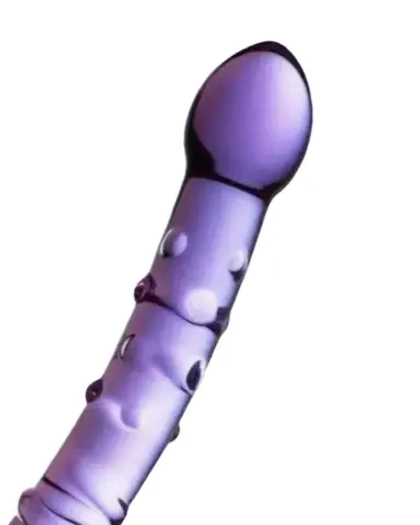 Стеклянный двухсторонний стимулятор Джага-Джага