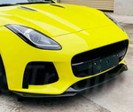 Губа переднего бампера в стиле SVR для Jaguar F-Type 2013-2020 Ягуар