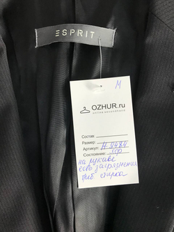 Пиджак Esprit классического кроя, маркировка 46, визуально на 48/50 размер