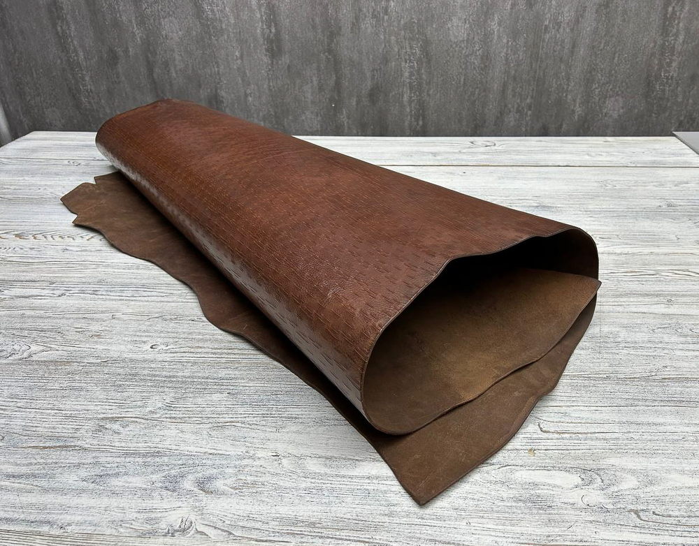 Френки Пулл-Ап / Franki Pull Up Brown, толщ. 3,6+ мм, ременная кожа