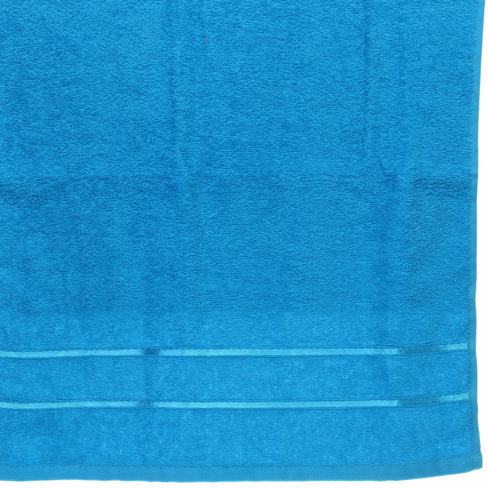 Полотенце махровое 30*60см «LUNA» цвет голубой 06000 плотность 360гр/м2