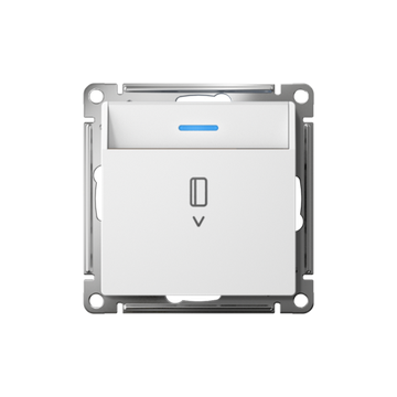 Выключатель карточный AtlasDesign 10А с подсветкой без задержки отключения механизм лотос SE ATN001314