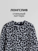 Лонгслив для девочки хлопок