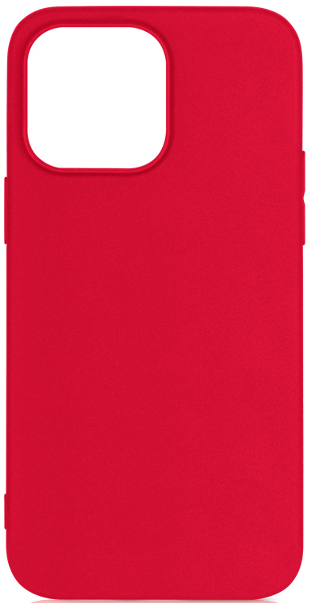 Накладка iPhone 14 силикон красный