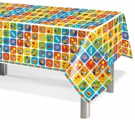 Скатерть одноразовая Грузовичок Лёва 137*183 см