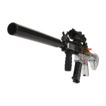 Автомат с мягк.пулями, коробка 907C