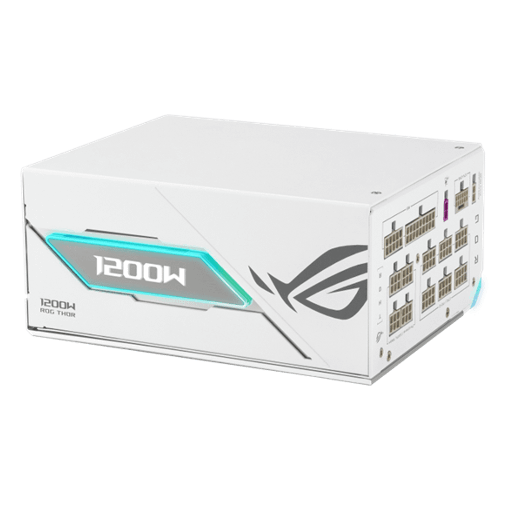 Блок питания ASUS 1200W, ROG Thor 1200W Platinum III White Edition, ROG-THOR-1200P3-WHITE-GAMING