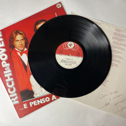 Винтажная виниловая пластинка LP Ricchi E Poveri Богатые и Бедные, E Penso A Te (Италия 1981)