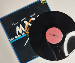 Винтажная виниловая пластинка LP Supermax Tha Max Is Gonna Kick Ya (Россия 1992)
