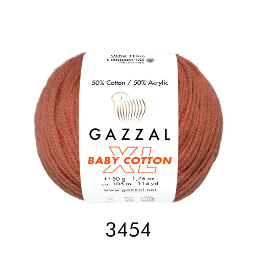 BABY COTTON XL, св.терракот
