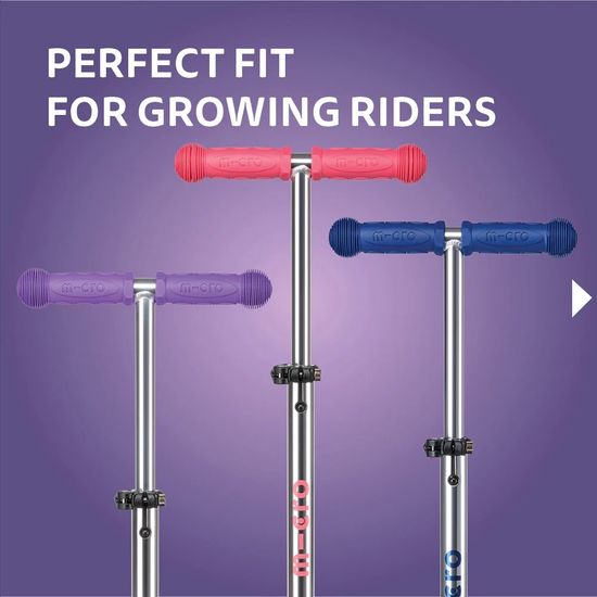 Самокат Mini Micro Deluxe Fairy Glitter LED