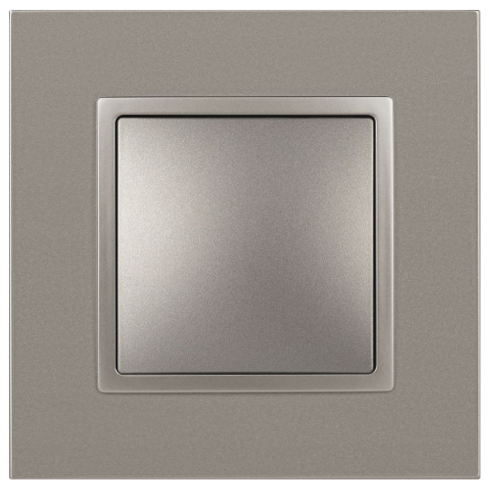 Переключатель ЭРА Elegance 14-1103-16 , 10АХ-250В, титан