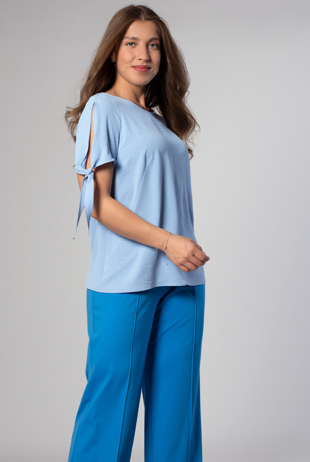 Блузка женская 3967ВП, гол.кашемир #30ГК093967ВП