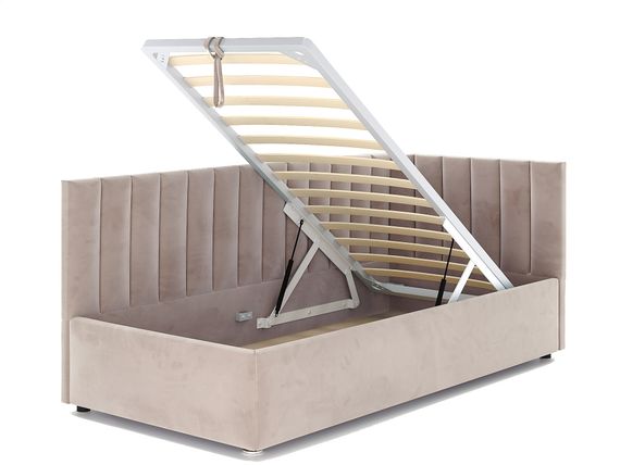 Кровать Negga Mellisa 90 Угловая ПРАВАЯ Velutto 22