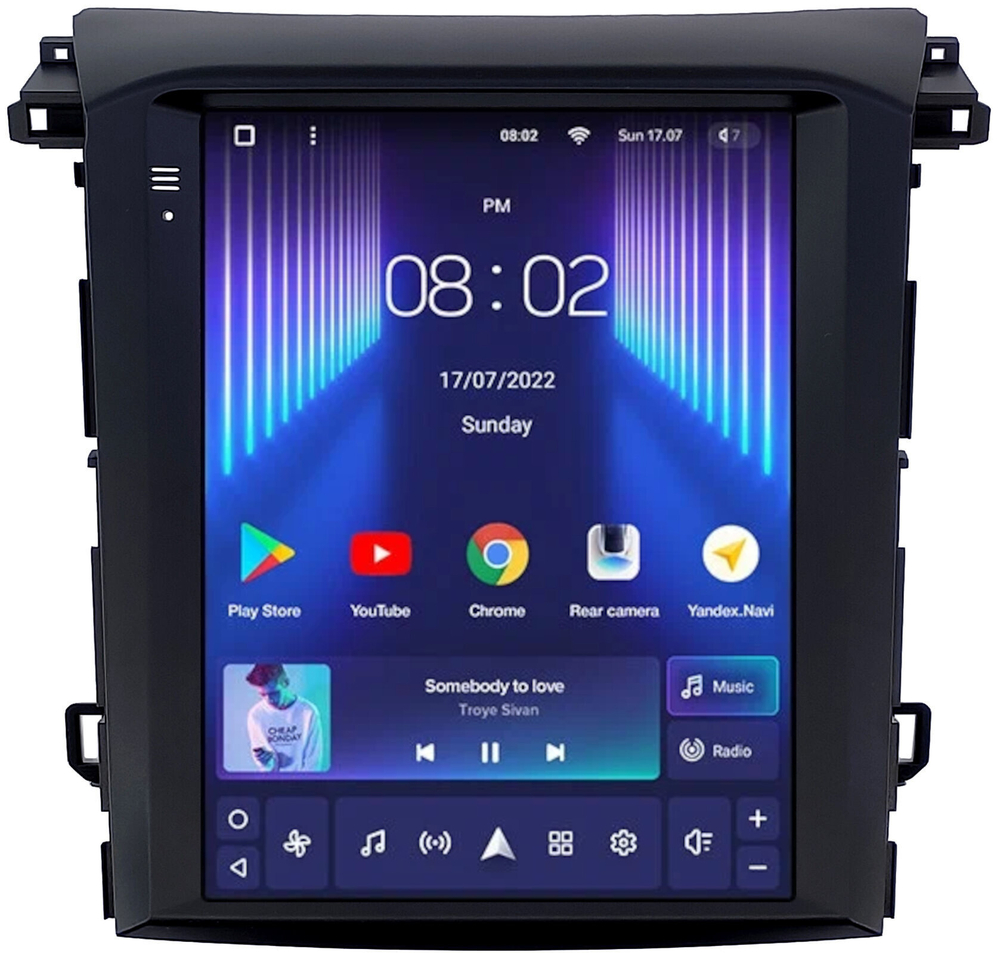 Магнитола для Subaru 2017-2023: Forester 5 SK, XV 2 GT , Impreza 5 GK/GT (без Harman) - Teyes TPRO 2 экран 9.7" в стиле "Тесла" на Android 10, ТОП процессор, 4G SIM-слот