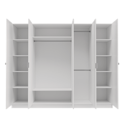 Коллекция “Zara” белая серебро