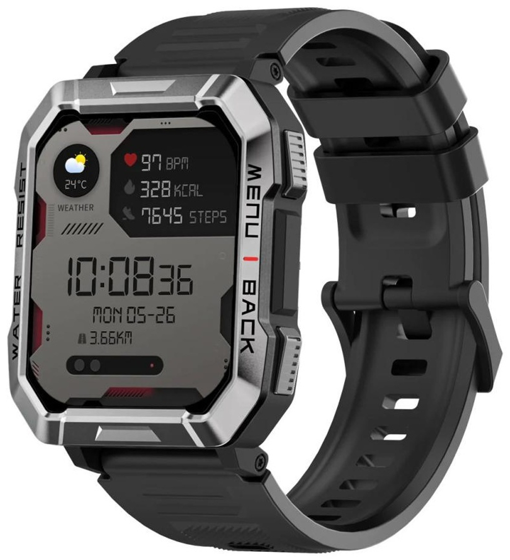 Смарт-часы Blackview W60 45 мм черный-черный