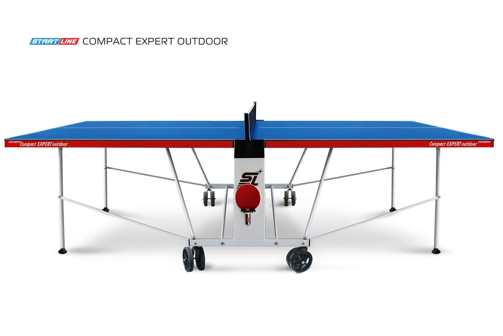 Стол теннисный Start line Compact EXPERT outdoor BLUE фото №1