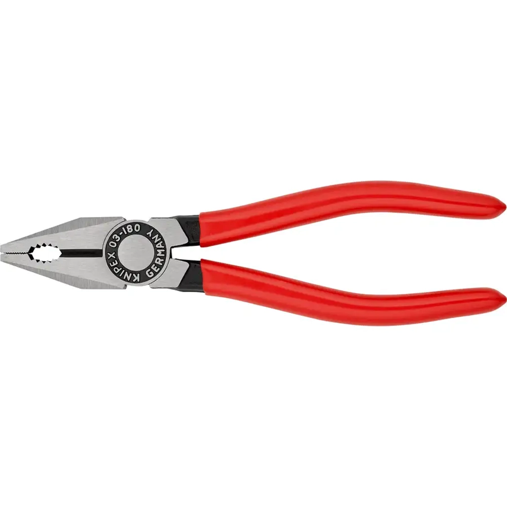 Плоскогубцы комбинированные черненые 180 мм Knipex 03 01 180 SB