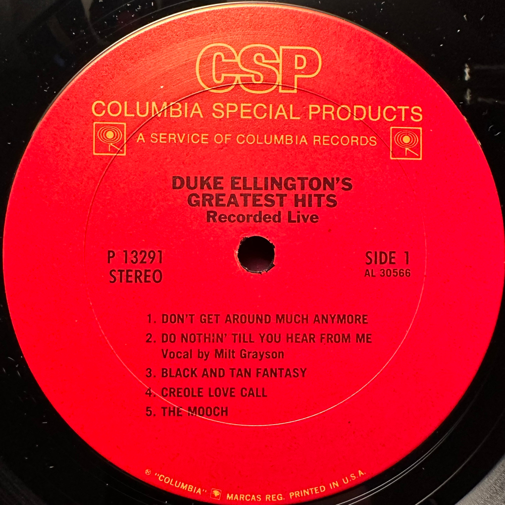 Duke Ellington - Duke Ellington's Greatest Hits (США)