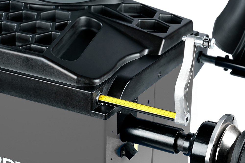 NORDBERG (4523N1(G)) Станок балансировочный с автоматическим вводом двух параметров, лазером и автостопом, серый