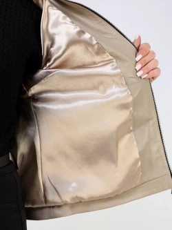 Куртка кожаная демисезонная