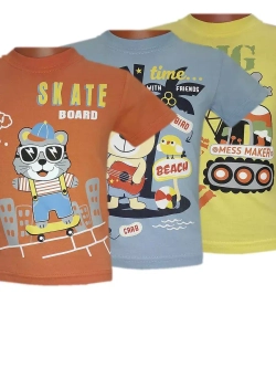 Футболка для садика.мальчик.набор 3 шт