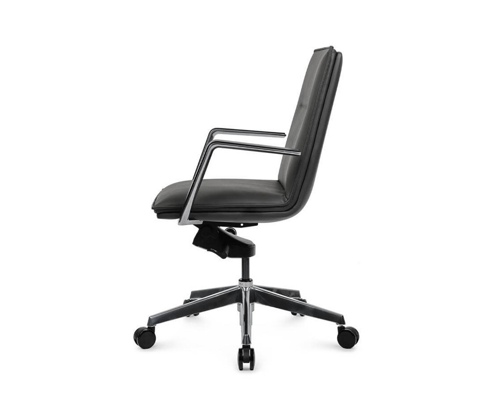 Офисное кресло Riva Design Crown-M B1819 Экокожа, Графит