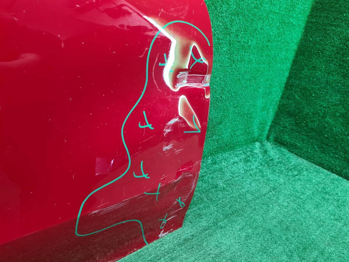 Дверь передняя правая Mercedes CLA C118 (2019-н.в.)