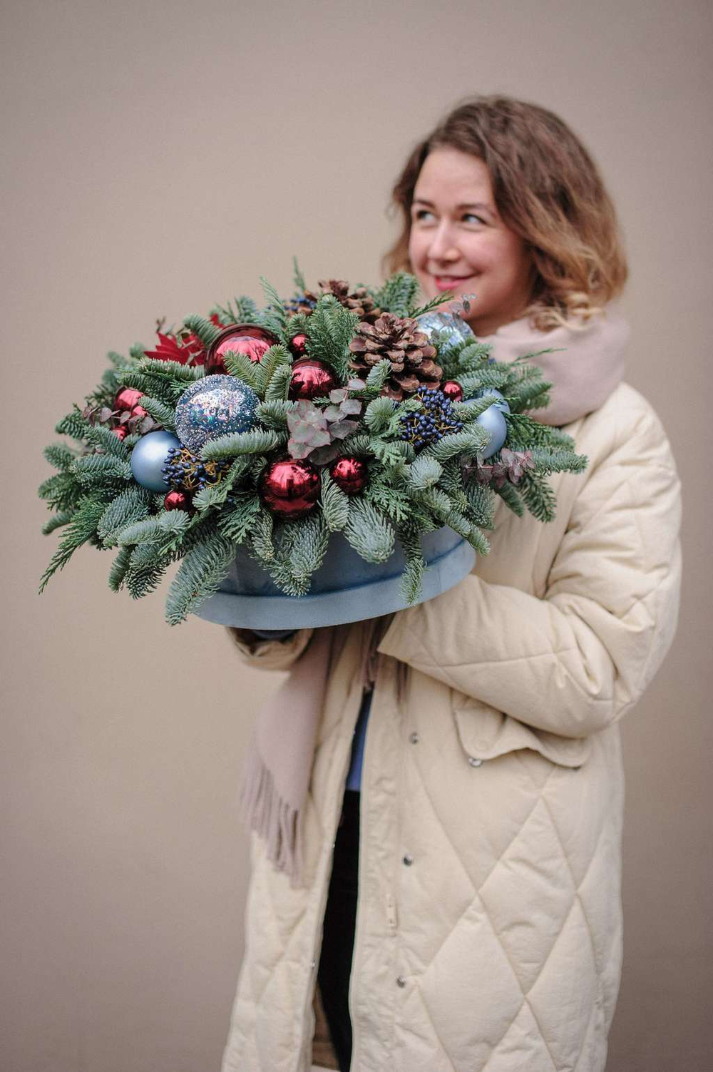 Новогодняя композиция Черничная ночь