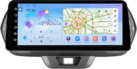 Магнитола для Toyota Passo 3, Daihatsu Boon 3 2016-2023 - FarCar монитор 12.3" 2K QLED на Android 14, TS10, CarPlay, 4G SIM-слот