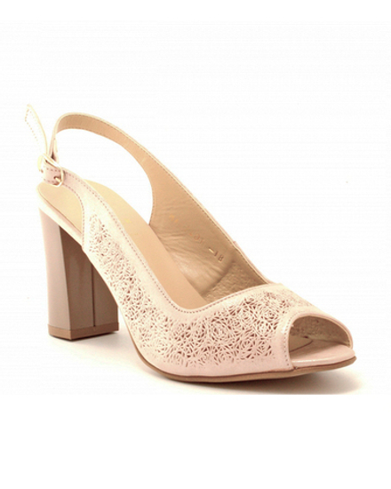 Женские Туфли CV Cover 2401-18 пудра кожа