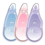 Корректирующий роллер DELI "Macaron",  5 мм х 12 м, ассорти