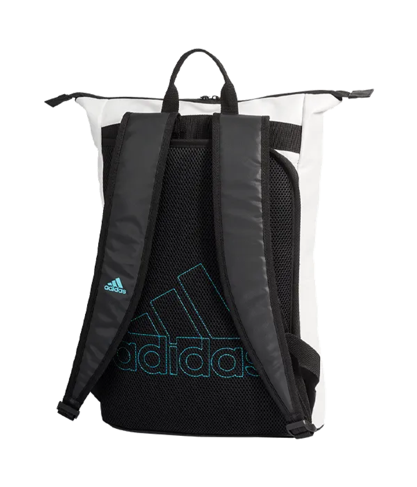 Рюкзак для падел Adidas Multigame White-Blue, лёгкий и водонепроницаемый