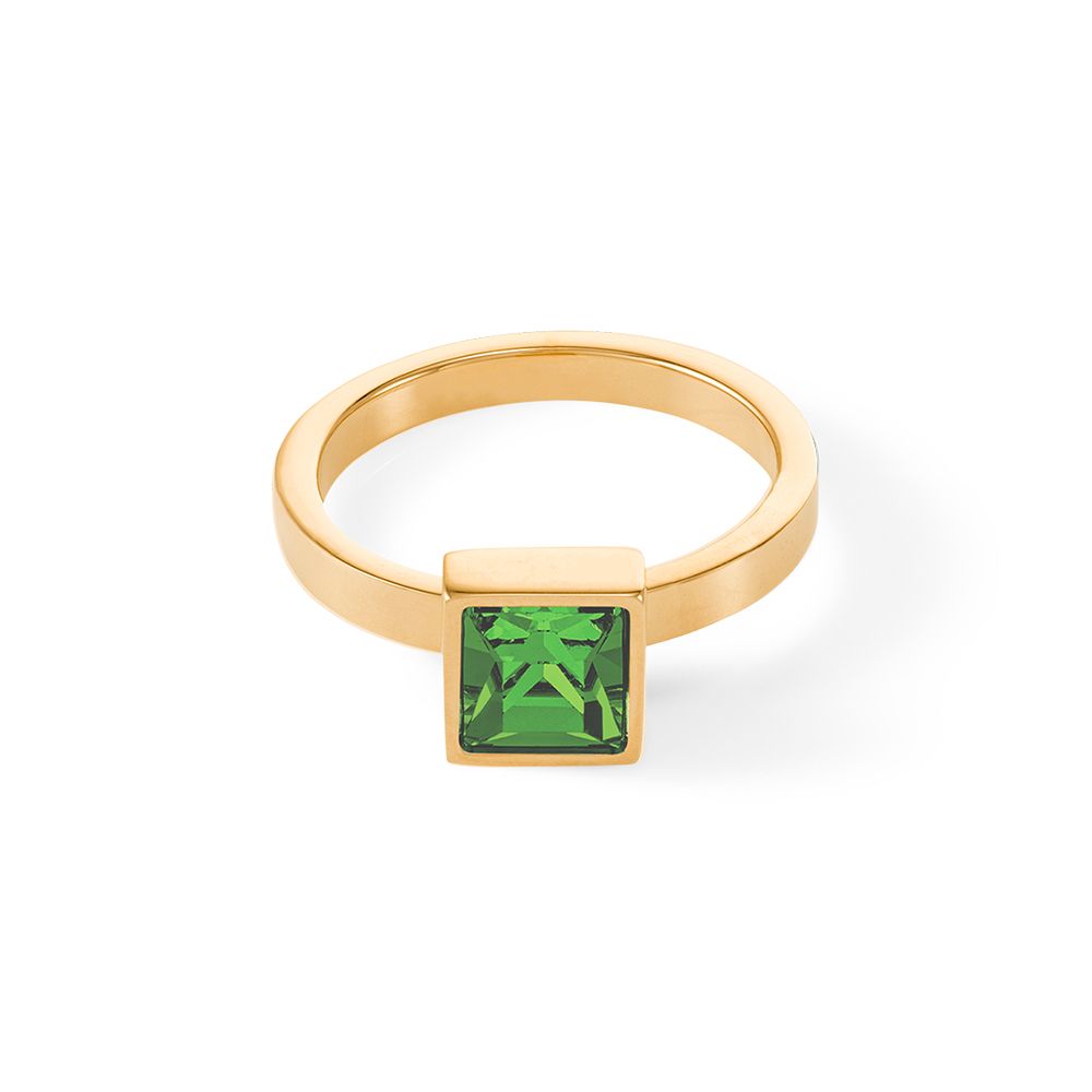 Кольцо Coeur de Lion Green-Gold 0500/40-0516 54